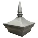 Roseville - Aluminium Capital for 125x125mm Post 