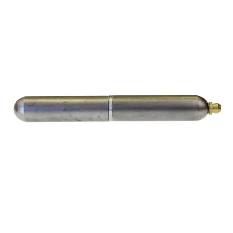[HGHW193] Stainless Steel Weld-On Bullet Hinge - 120mm Length, 16mm Washer, 316 Marine Grade, Grease Nipple - Single
