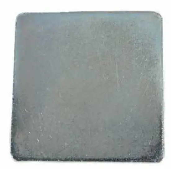 [SE812] Square Steel Base Plate, 100x100x3mm, 0 Holes