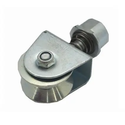 [WH399] Stainless Steel Sliding Gate Wheel - 60mm Y Groove External - Double Bearing, 360° Turn