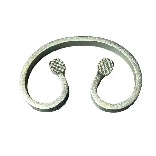 [MT114] Steel C Scrolls 120mm x78mm x 12mm x 6 mm - Zinc Plated