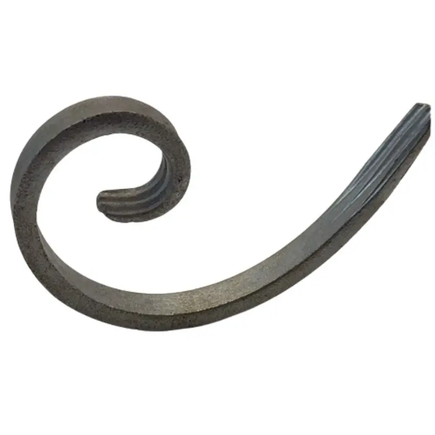 [MT129] Steel C- Scroll 145mmx85mmx12mmx5mm - Zinc Plated