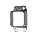 Steel Fence Rail Bracket, 40x40mm Tube, Double Lug, 2 Hole