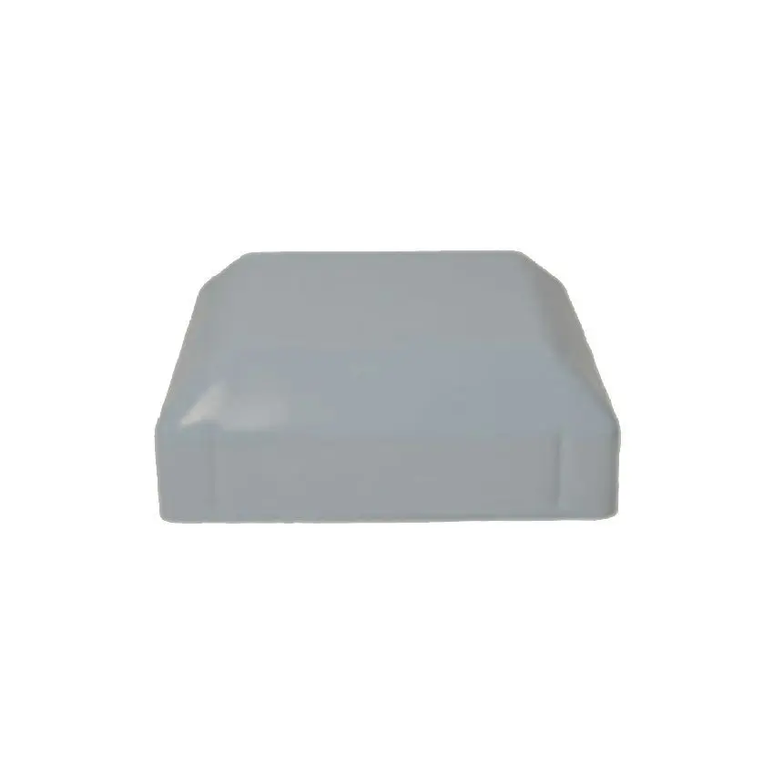 [CPSQ625] Steel Galvabond Post End Cap for tube 65x65mm Shale Grey