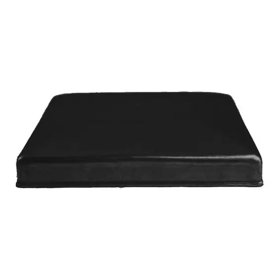 [CPSQ685] Steel Galvabond Post End Cap for tube size 150x150mm Black