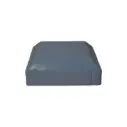 Steel Galvabond Post End Cap for tube size 75x75mm Woodland Grey