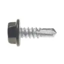 Steel Mates Hex Tek Screw 12g  x 20mm - Iron Stone