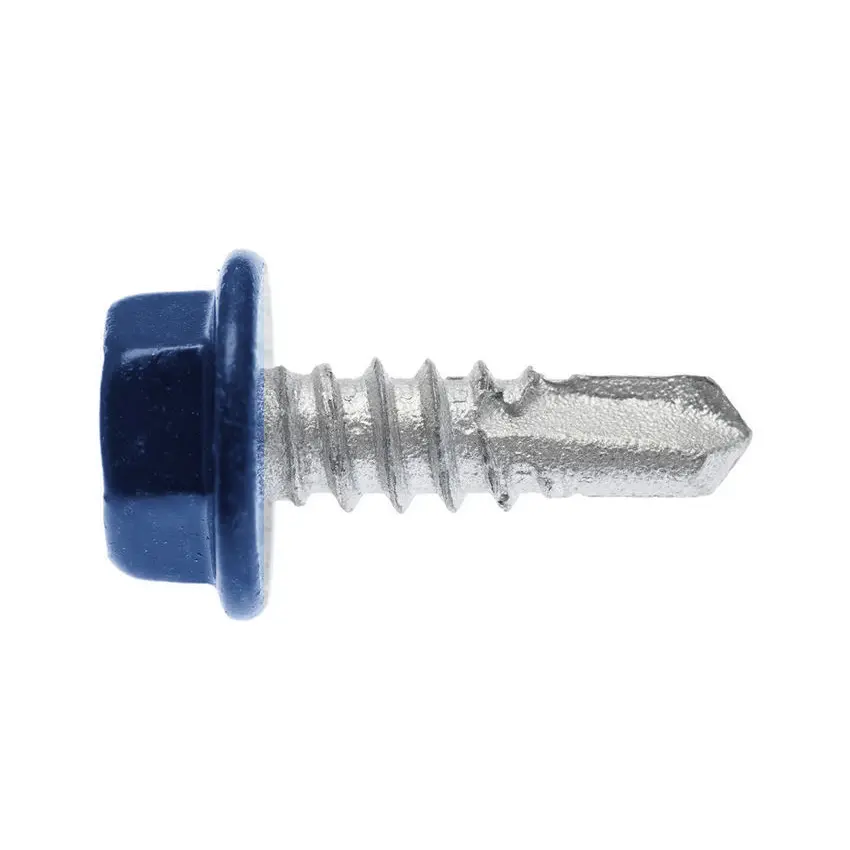 [FAFT030] Steel Mates Hex Tek Screw 12g  x 20mm -Deep Ocean