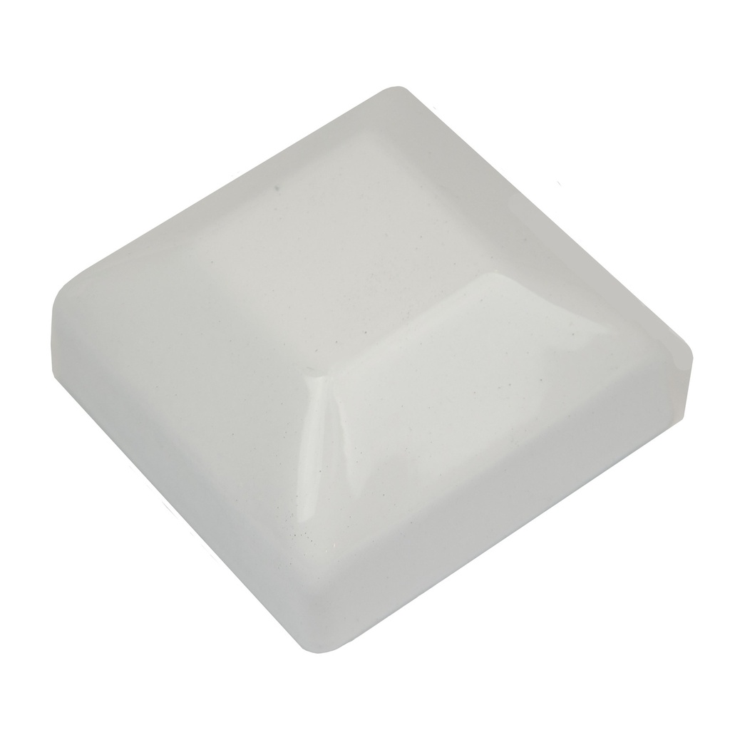 Steel Post End Cap to fit 100x100mm  in Paper Bark 