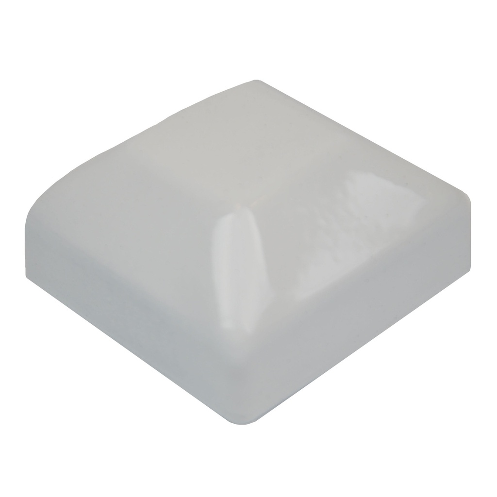 Steel Post End Cap to fit 90x90mm in Surfmist