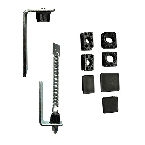 [HN796] Light Self Closing Swing Gate Hinges - 25 / 30 / 38x25mm Frame, Up To 25kg - Pair