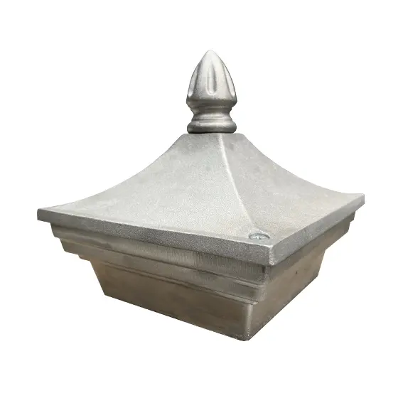[CP744] Balmain - Aluminium Capital for 120x120mm Post