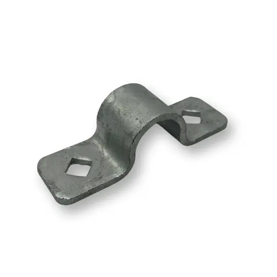 [HN154] Round Tube Bolt-On Hinge Strap - Tight Fit, 32NB - Single