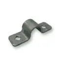 Round Tube Bolt-On Hinge Strap - Tight Fit, 40NB - Single