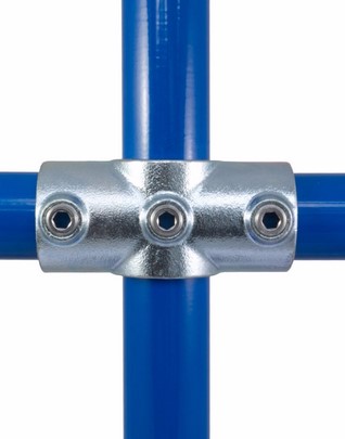 [BKKC119D] 119 D48 Two Socket Cross series, fit 40NB pipe (48mm OD)