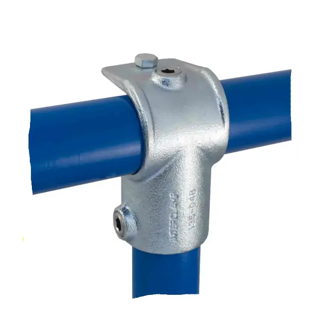 135 D48 Clamp-on Tee series, fit 40NB pipe (48mm OD)