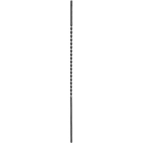 [MT274] Twist Bar for wrought iron gate size 16x16mm - 900mm long - 700mm Twist- Zinc Plated