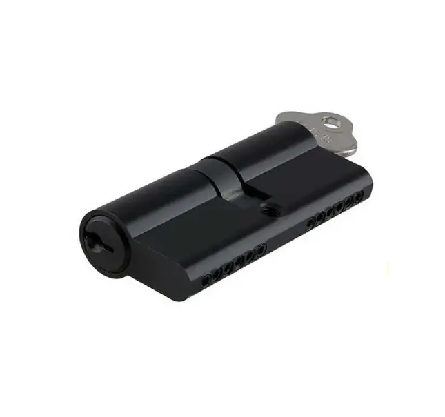 [KB655] Euro Key Barrel 5 pin Cylinders, 90mm - Black - Keyed Alike