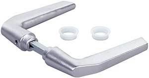 [MKLH314] Gate Handle Aluminium with square 60 mm spindle  Locinox 3006M