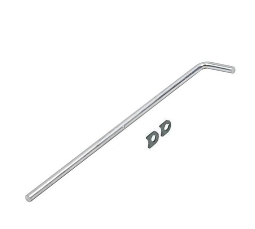 [DB800] Heavy Duty Long Drop Bolt with lug 800mm long 16mm Pin - Finished Galvanised