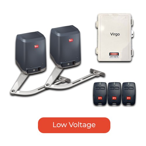 [MOT220] Low Voltage BFT Double Virgo Smart - Complete Kit