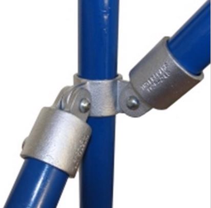 [BKKC168D] Tigerclamp 168 D48 Corner Swivel Combination series, fit 40NB pipe (48mm OD)