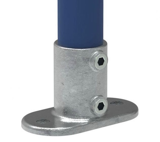 [BKKC132C] Tigerclamp 132 C42 Railing Base Flange series, fit 32NB pipe (42mm OD)